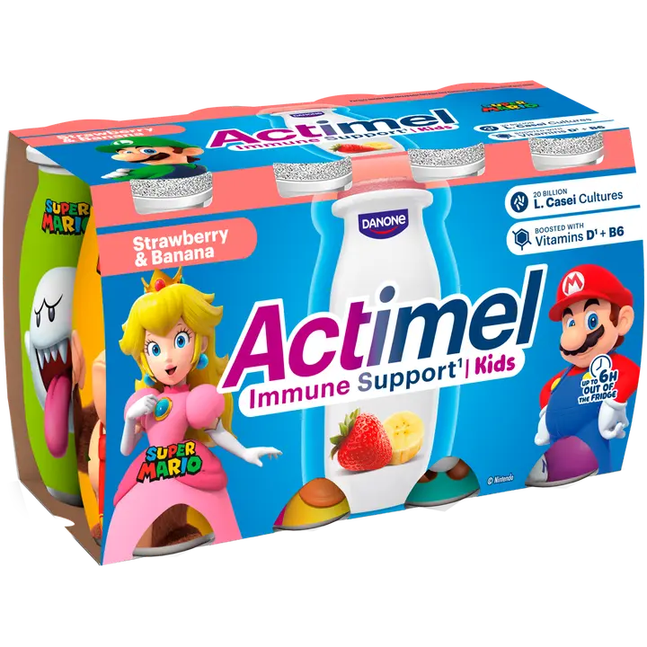 Actimel jogurtijook banaani-maasika 8x100g