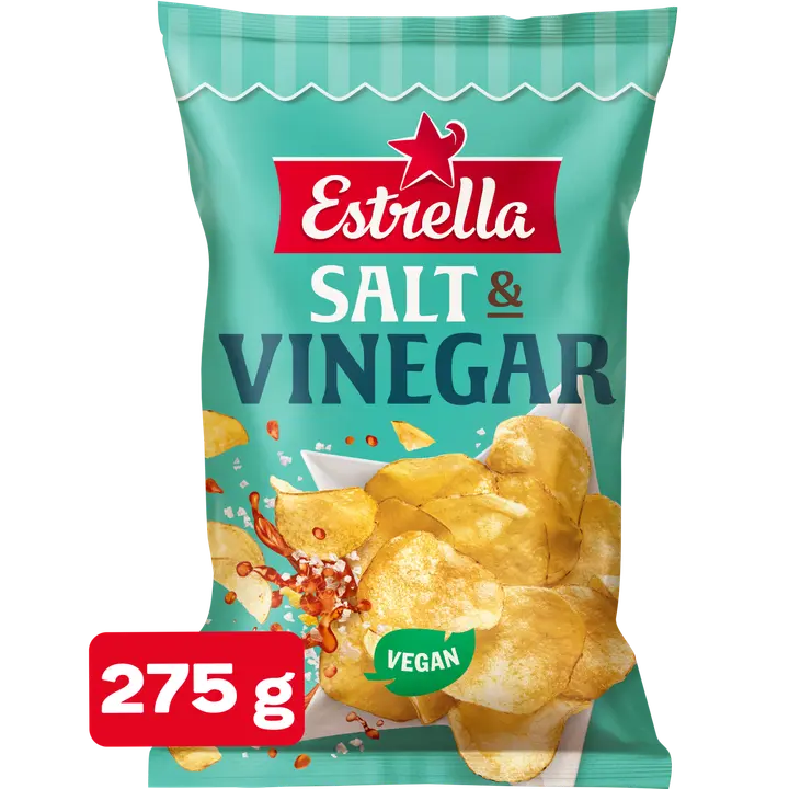 Estrella Salt & Vinegar Sipsi 275g