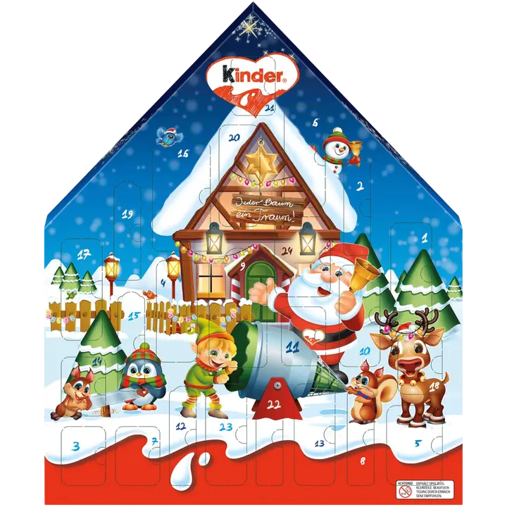 Kinder Maxi Mix joulukalenteri 351g