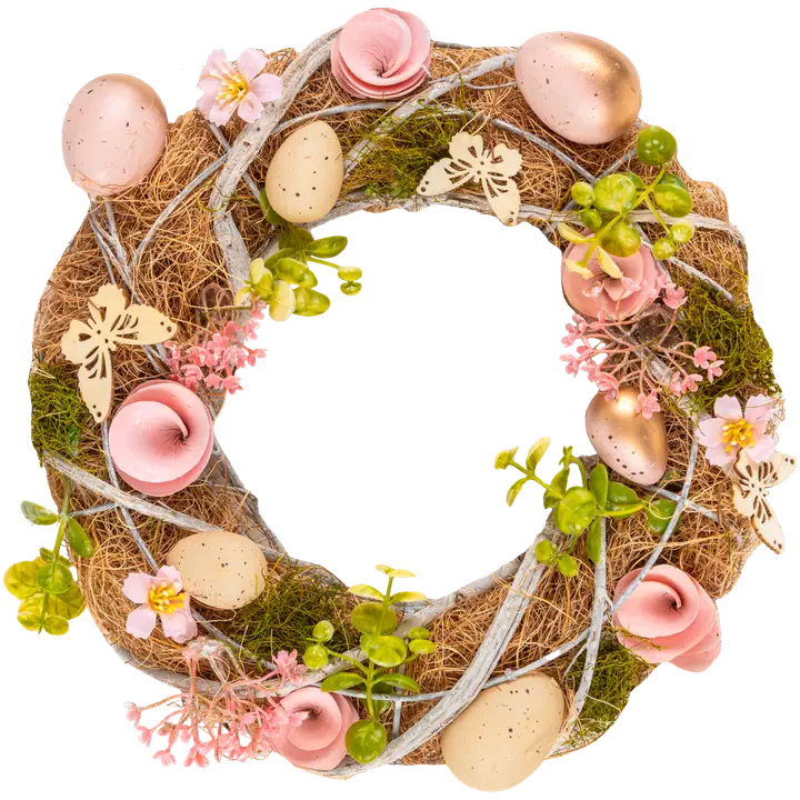 Kranssi pääsiäisperhonen 30 cm