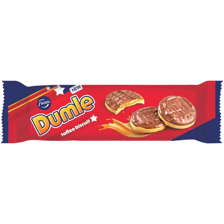 Dumle toffeemaitseline küpsis 136 g