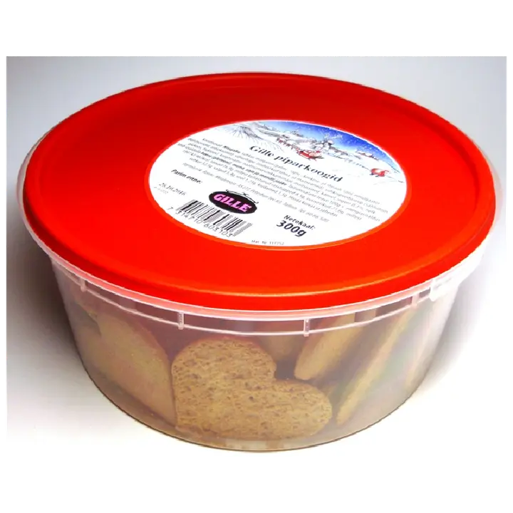 Gille piparkoogid plastikust toosis