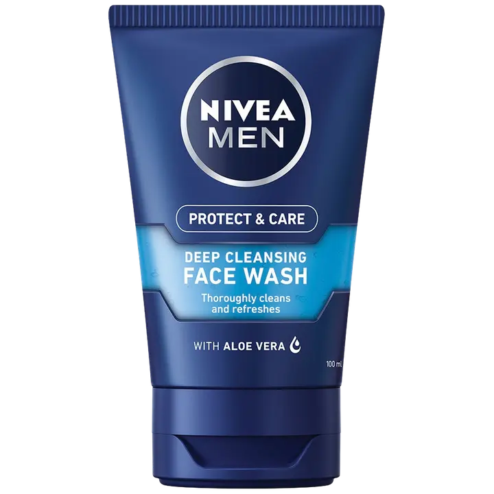 NIVEA MEN Protect & Care Deep Cleaning Face Wash -puhdistusgeeli 100ml