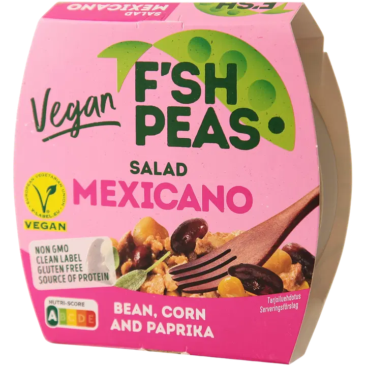 F`SH PEAS Vegan MEXICANO salad 175g