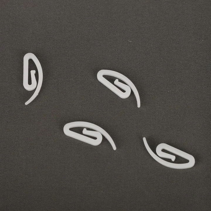 Ihanin rypytysnauhakoukku valkoinen 20kpl