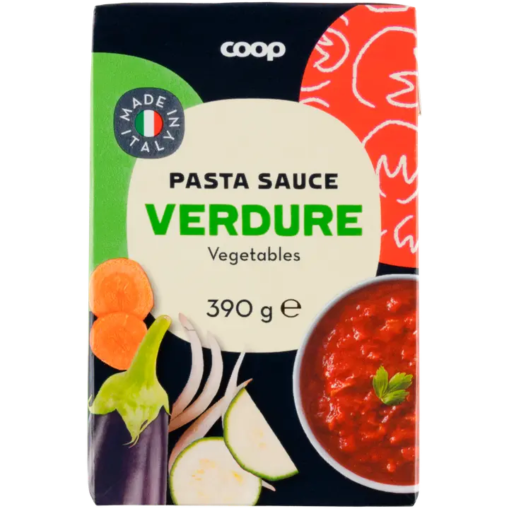 Coop pastakastike vihanneksilla 390 g