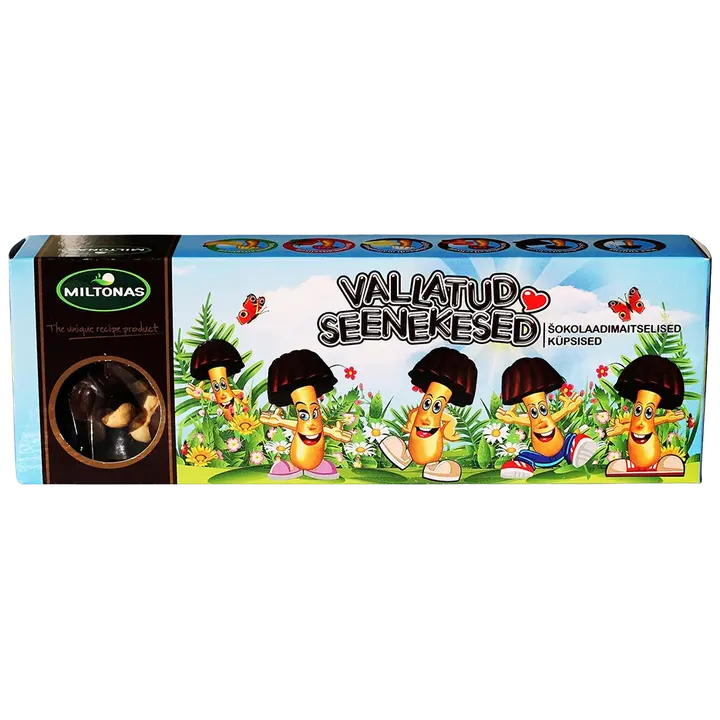 Miltonas seenekesed šokolaadimaitselised küpsised 170 g
