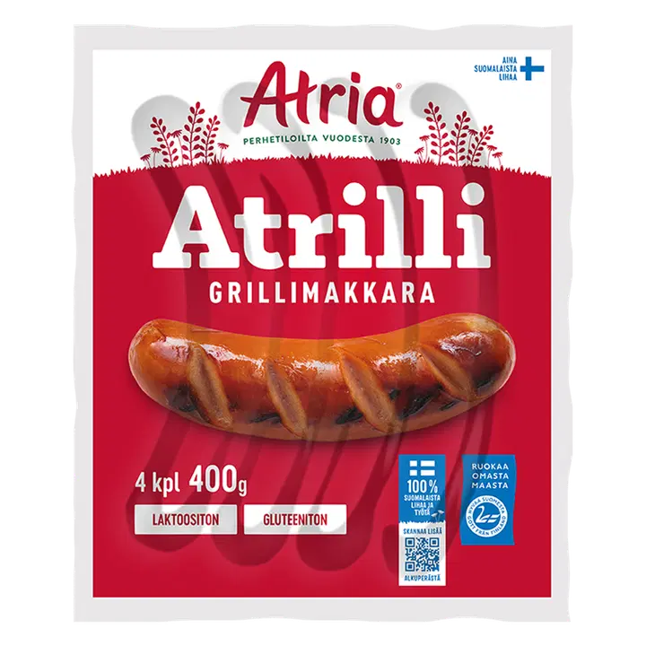 Atria Atrilli Grillimakkara 400g