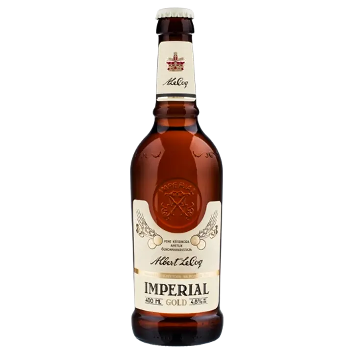 A. Le Coq Imperial Gold õlu 4,8%vol 400ml