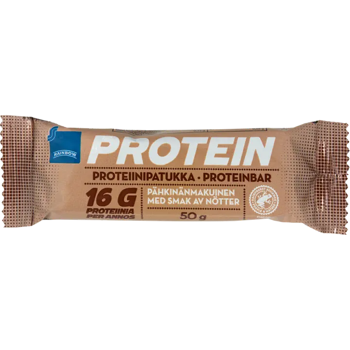 Rainbow proteiinipatukka pähkinä 50 g