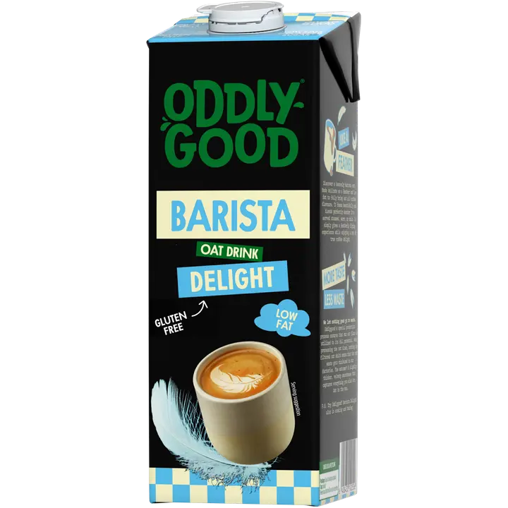 Oddlygood® Barista kaurajuoma 1 l Delight UHT gluteeniton