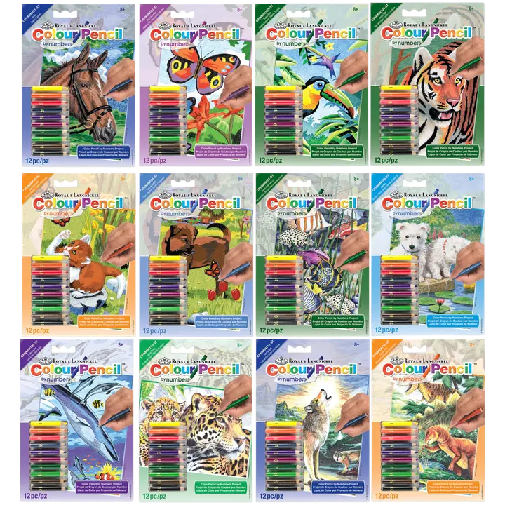 12 kpl mini värikynä lajitelma