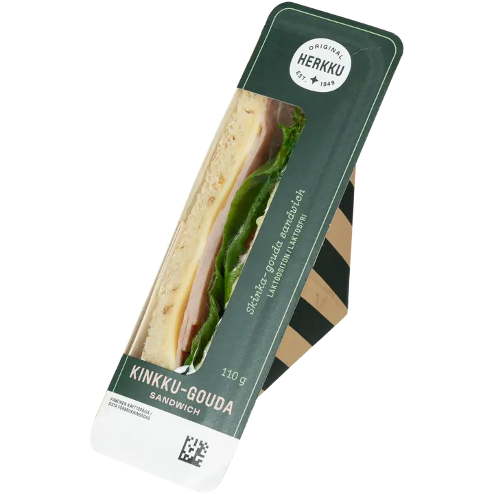 Herkku Kinkku-goudajuusto sandwich 110 g