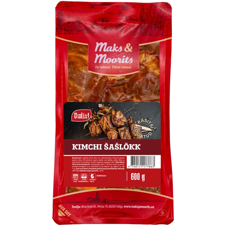 Maks & Moorits Kimchi šašlõkk 600g