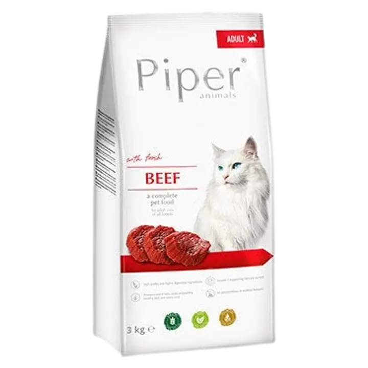 Kuivtoit kassidele veiselihaga 3kg