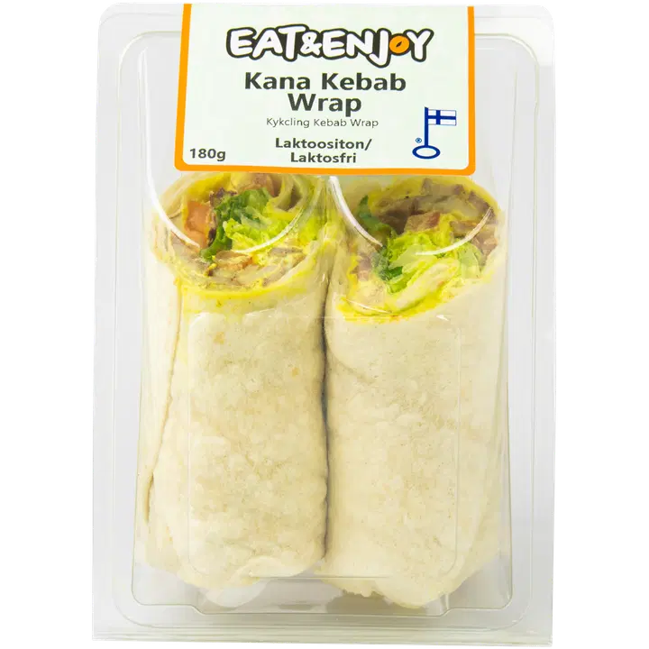 Eat & Enjoy Kana Kebab Wrap 180g