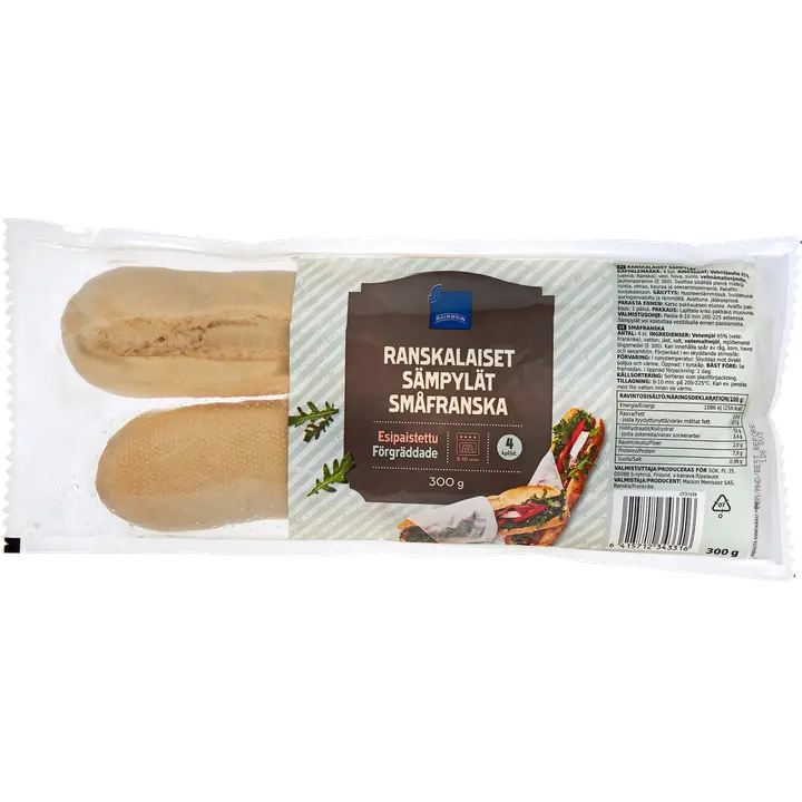 Rainbow ranskalaiset sämpylät 4kpl 300g