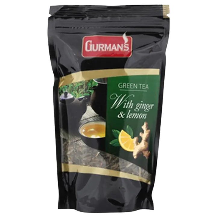 Gurmans roheline purutee ingveri ja sidruniga 100 g