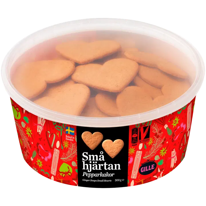 Gille piparkakut pienet sydämet 300g