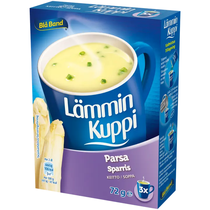 Blå Band Lämmin Kuppi Parsa