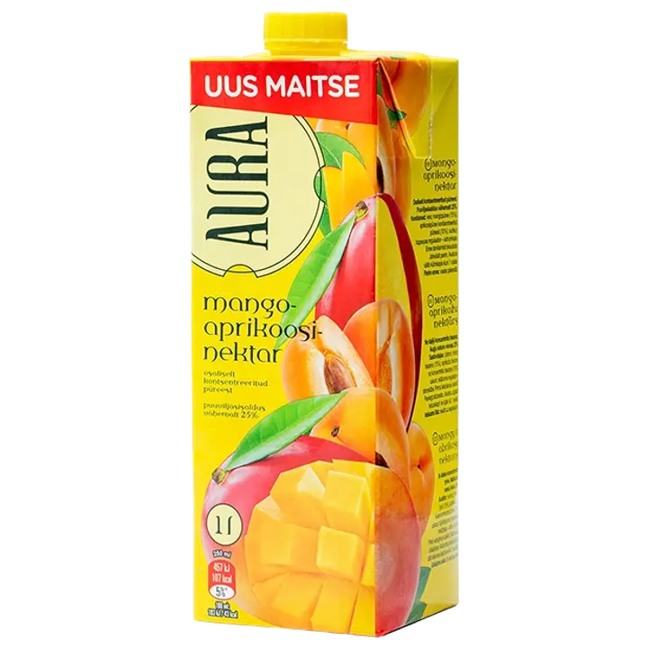 Aura mango-aprikoosi nektar 1L