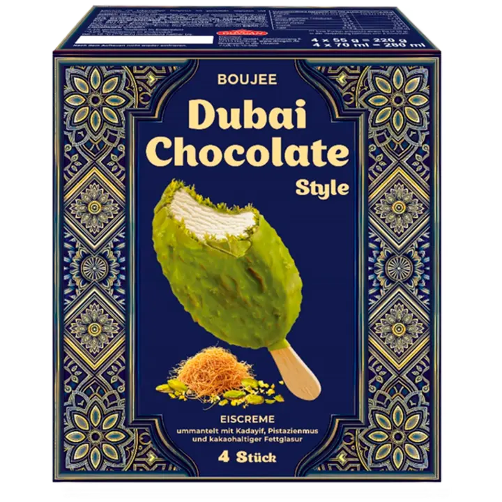 Boujee Dubai Šokolaadijäätis 55 g
