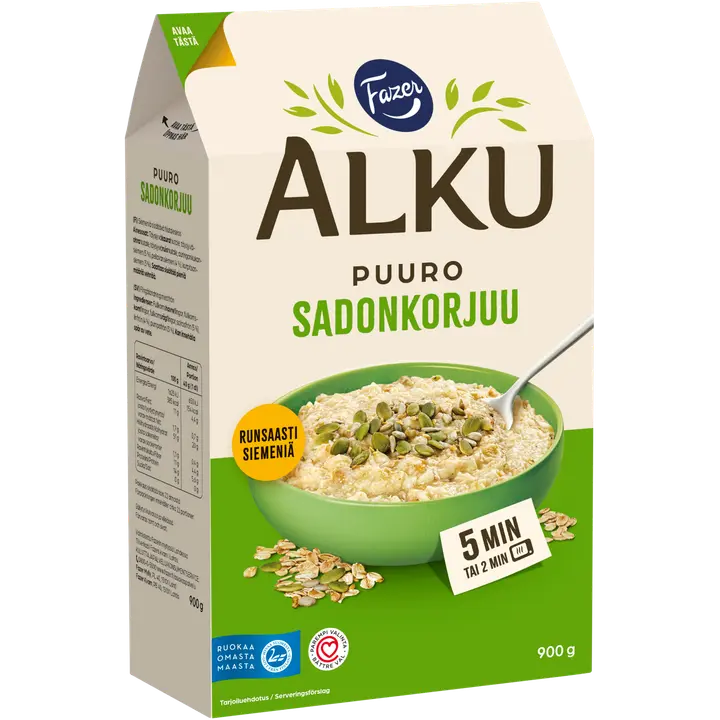 Fazer Alku Sadonkorjuupuuro 900 g