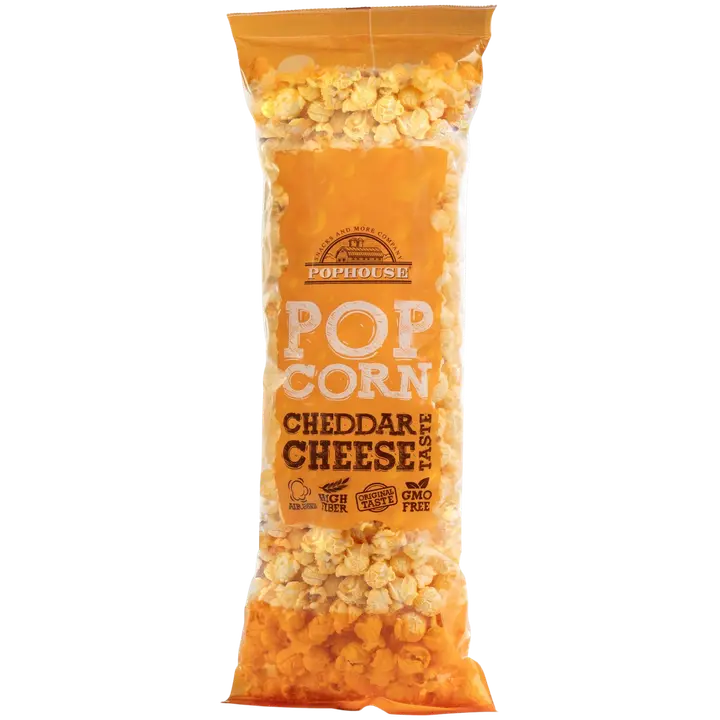 Popcorn cheddar cheese 150 g display