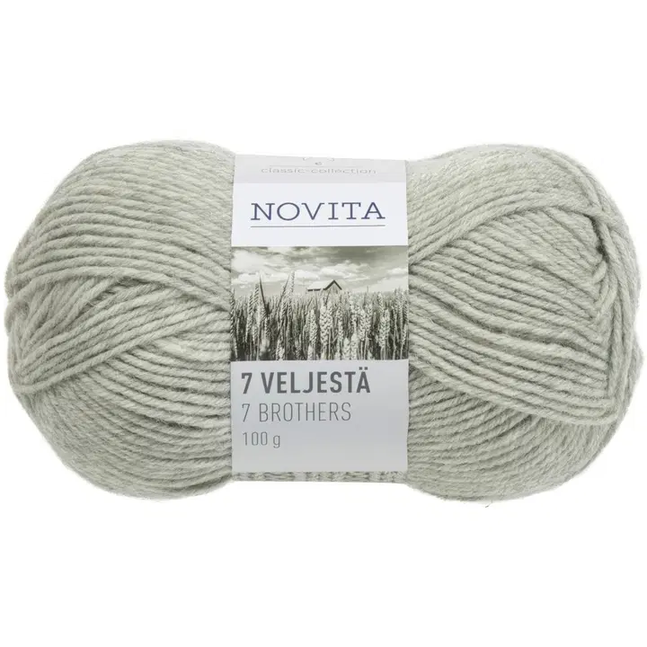 Novita 7 veljestä 100g jäkälä 047
