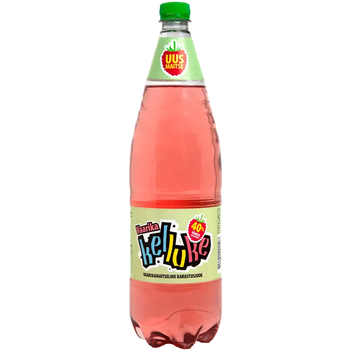 Kelluke vaarika karastusjook 1,5 l