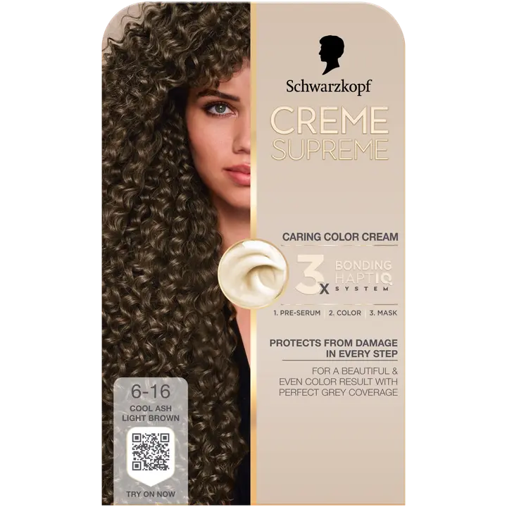 Creme Supreme 6-16 Viileä tuhkanruskea