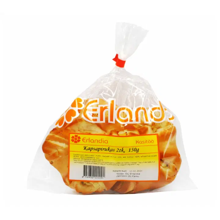 Erlandia Kapsapirukas 2tk 150 g