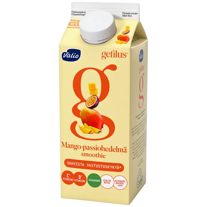 Valio Gefilus® smoothie 0,75 l mango-passio