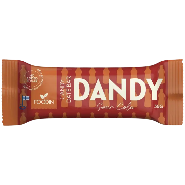 Foodin Dandy Candy Bar, Sour Cola, 35 g
