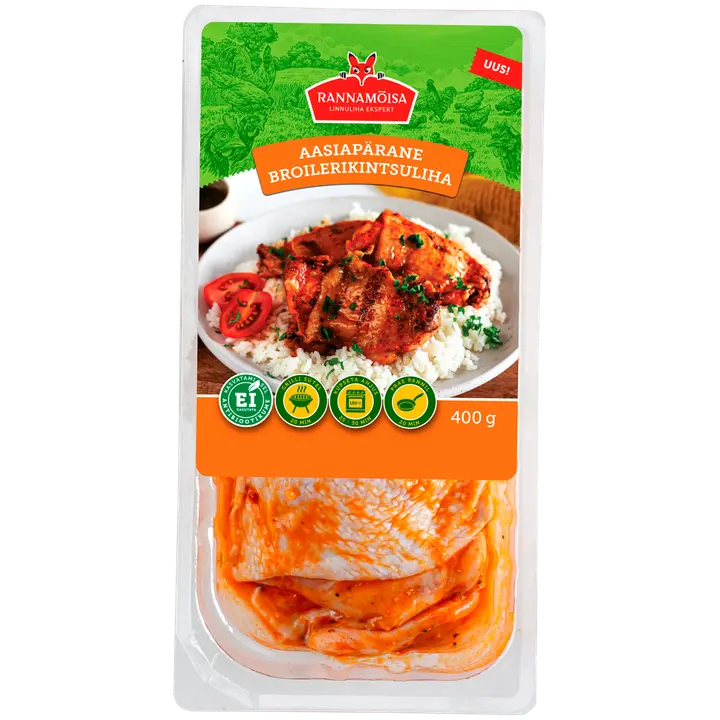 Rannamoisa Aasiapärane Broilerikintsuliha 400G