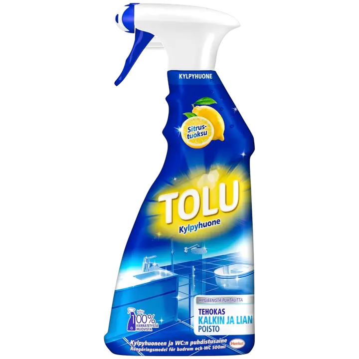 Tolu 500ml Kylpyhuone puhdistusaine spray
