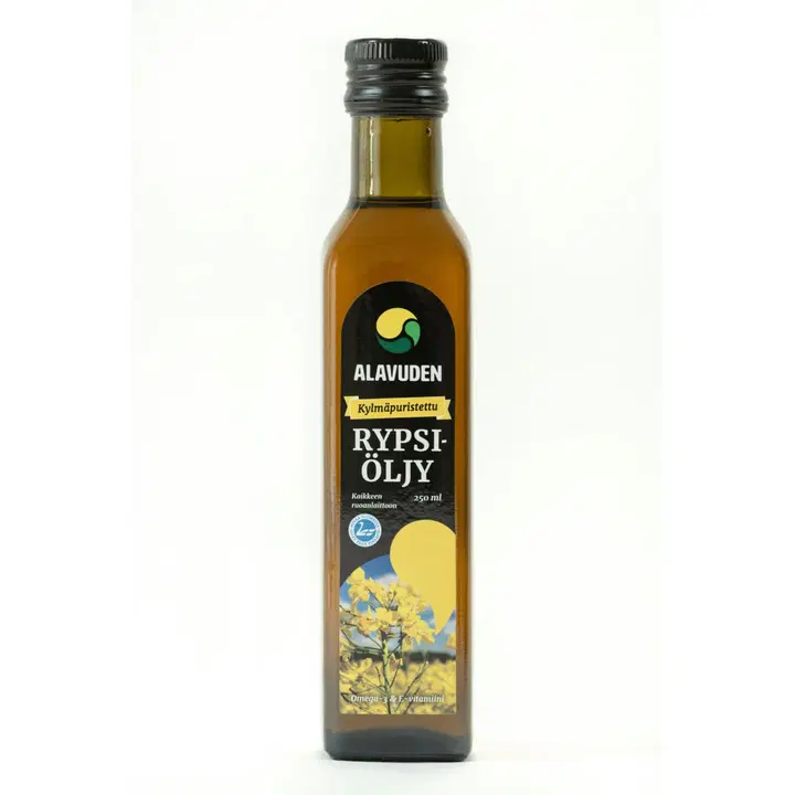 Alavuden kylmäpuristettu rypsiöljy 250 ml