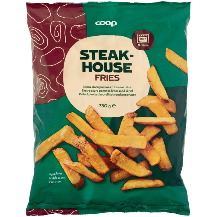 Coop lankkuperunat 750 g pakaste