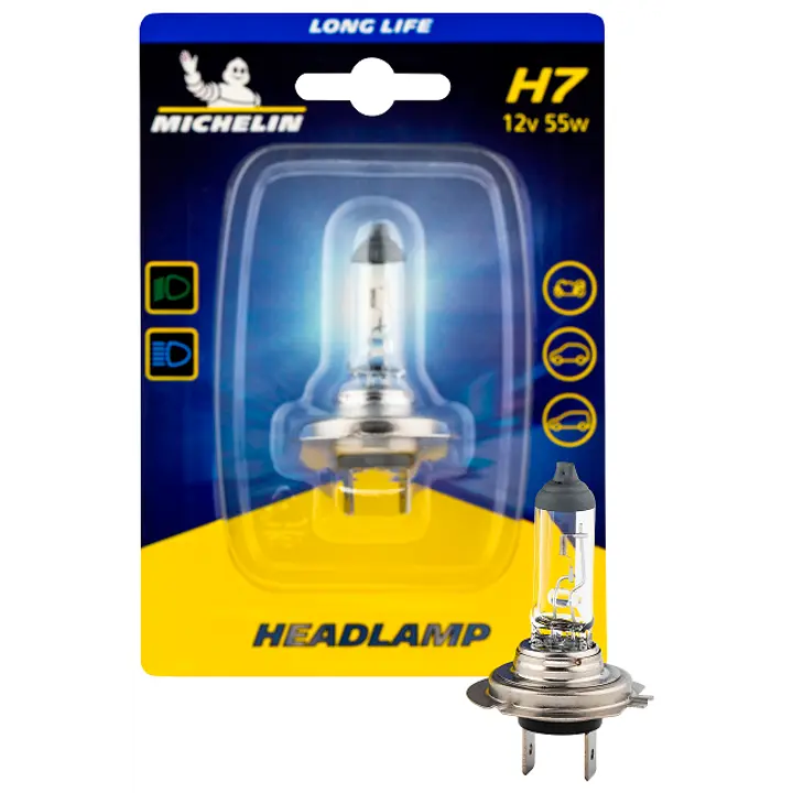 H7 Long life, 12/55W, 1500lm halogeen