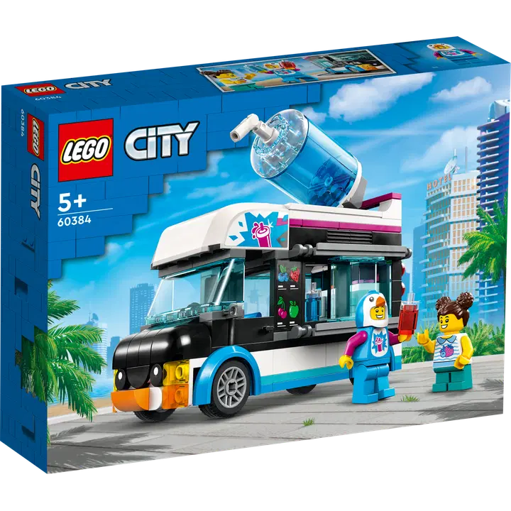 LEGO City Great Vehicles 60384 - Pingviinin hilejuoma-auto