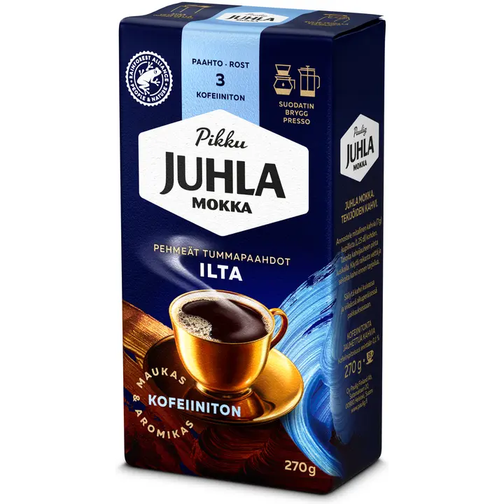 Paulig Juhla Mokka Ilta kofeiinivaba 270g
