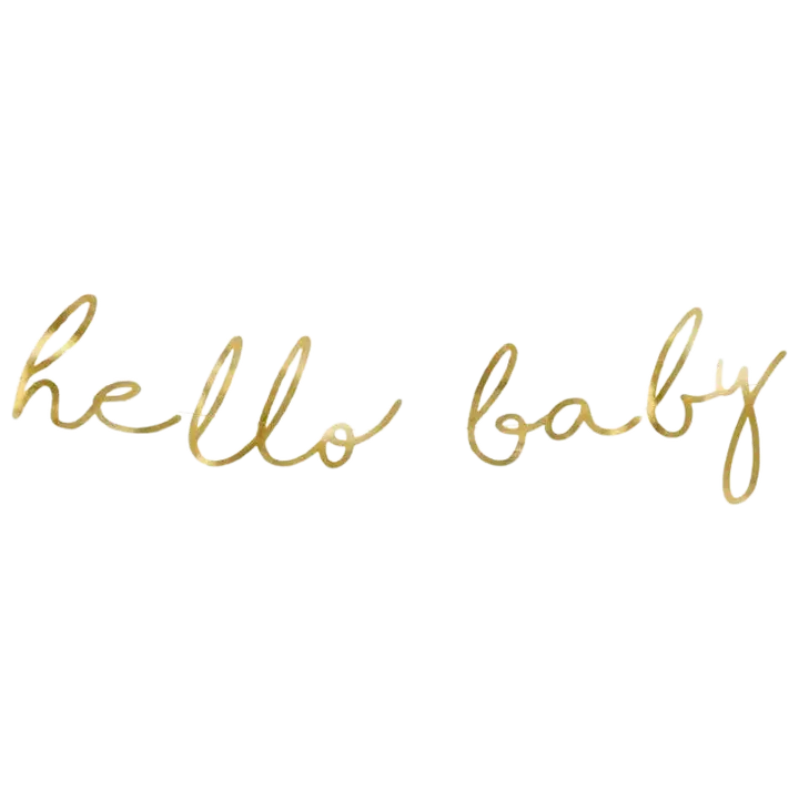 Hello Baby koristenauha 18 x 70 cm