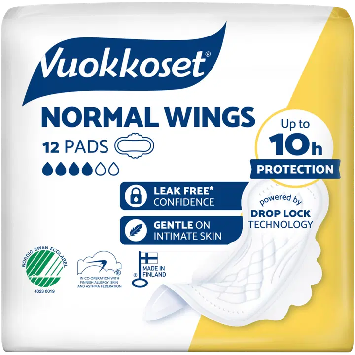 Vuokkoset Normal Wings ohutside 12 kpl