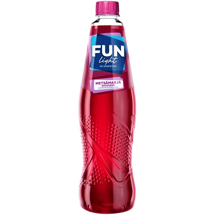 FUN Light metsämarjanmakuinen juomatiiviste 1,0l