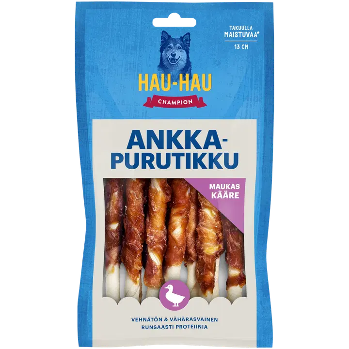 Hau-Hau Champion Ankkapurutikku 13 cm, 11 kpl, 100 g