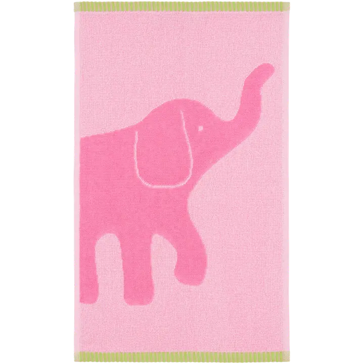 Finlayson käsipyyhe Elefantti Vapaa 30x50 pinkki-vihreä