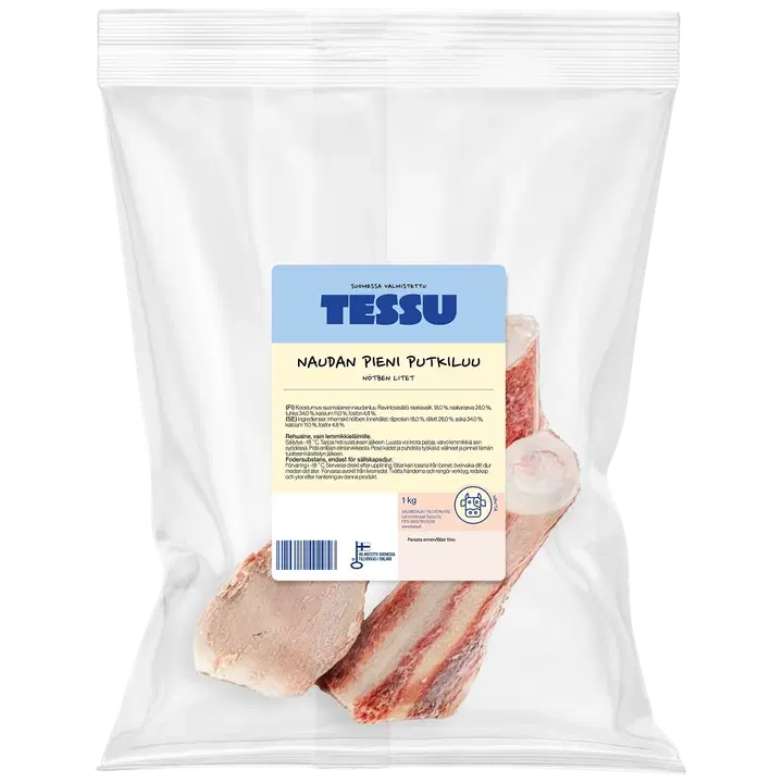 Tessu Naudan pieni putkiluu 1 kg