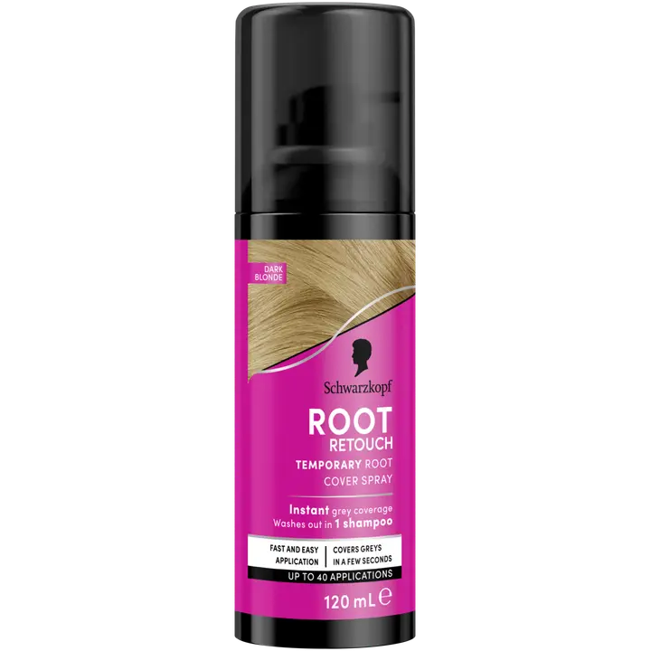 Schwarzkopf Root Retoucher 120 ml Dark Blonde hiusväri