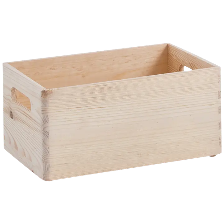 Zeller säilytyskori puuta 30 x 20 x 15 cm