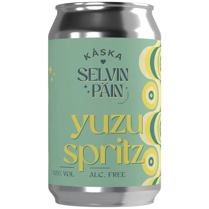 Selvin Päin & Kåska Yuzu Spritz 0,0% 330ml